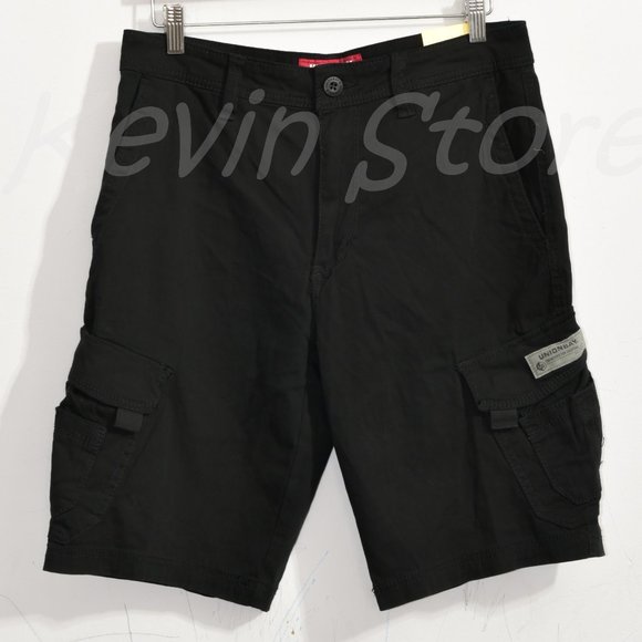 Black NWT‎  Unionbay Men’s Cargo Short - Picture 1 of 8